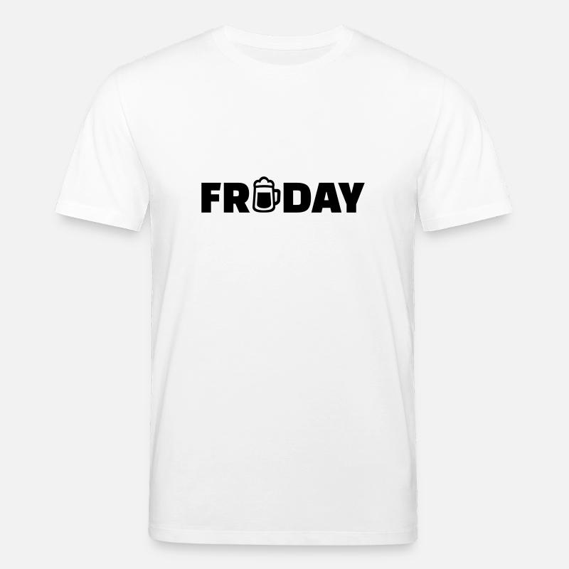 Friday - T-shirt bio CREATOR Stanley/Stella Unisexe - blanc