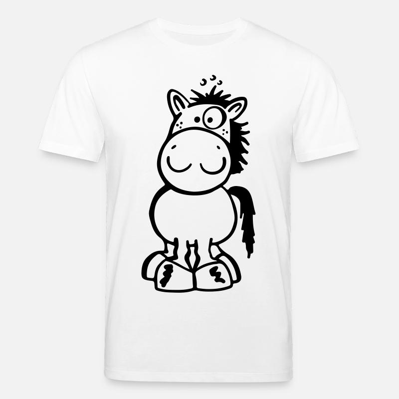 Kleines Pferdchen - Stanley/Stella Unisex Bio-T-Shirt CREATOR - Weiß