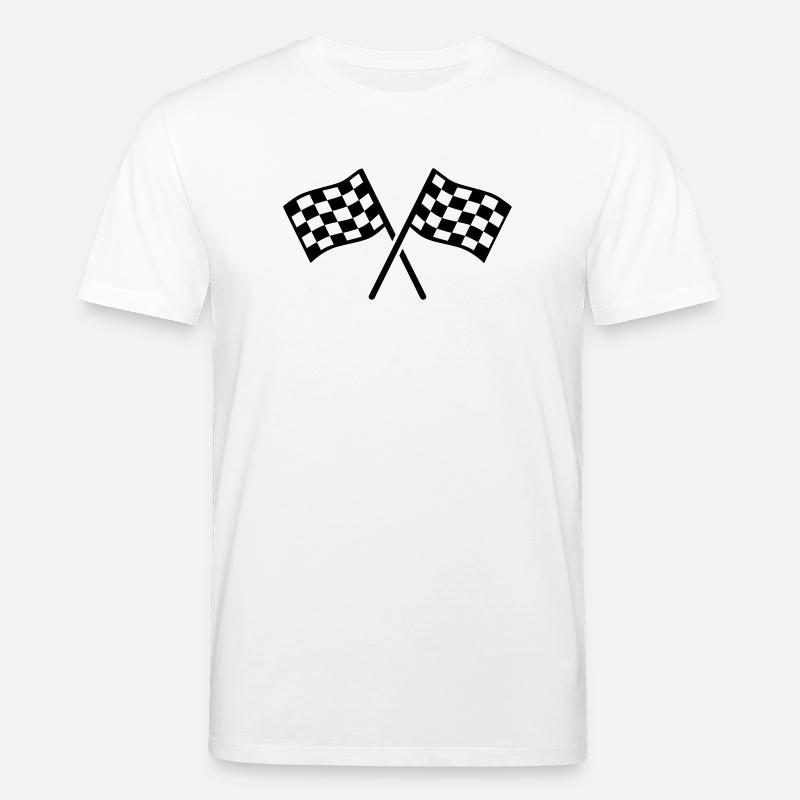 Goal flags - Stanley/Stella CREATOR Unisex Organic T-Shirt - white