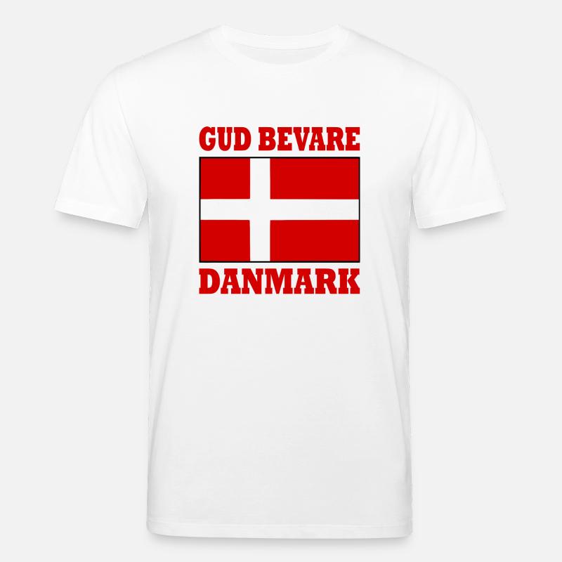 Gud bevare danmark - Stanley/Stella Unisex Bio-T-Shirt CREATOR  - Weiß