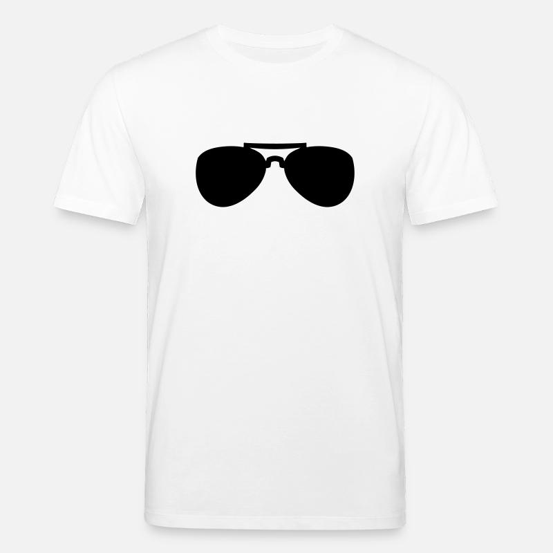 Occhiali da sole - Maglietta ecologica unisex CREATOR di Stanley/Stella - bianco