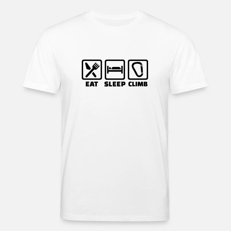 Klettern - Stanley/Stella Unisex Bio-T-Shirt CREATOR  - Weiß