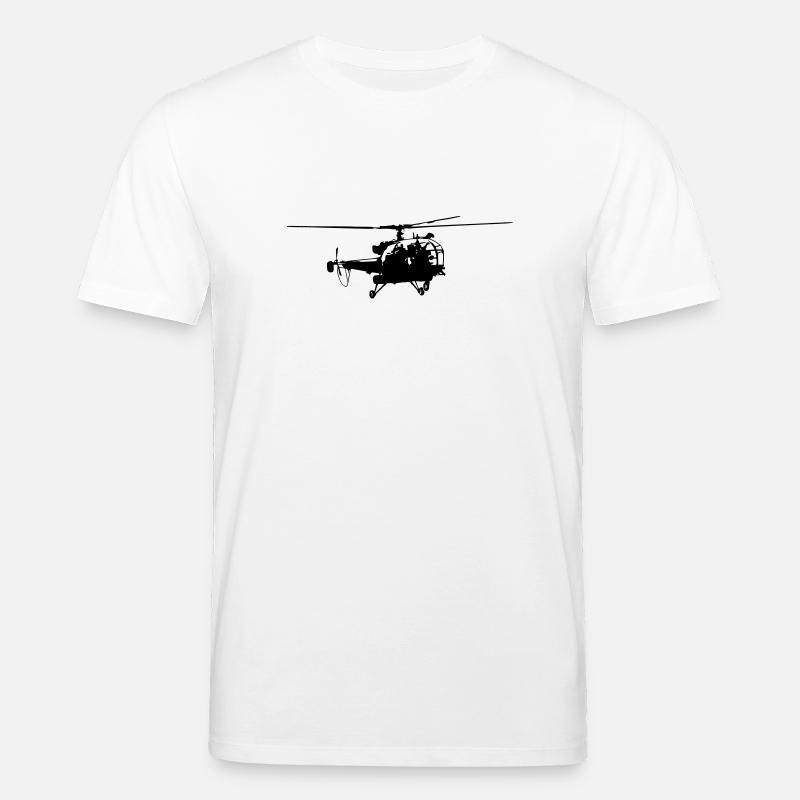 Helicopter - Stanley/Stella Unisex Bio-T-Shirt CREATOR  - Weiß
