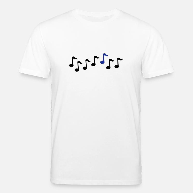 Noten - Stanley/Stella Unisex Bio-T-Shirt CREATOR  - Weiß