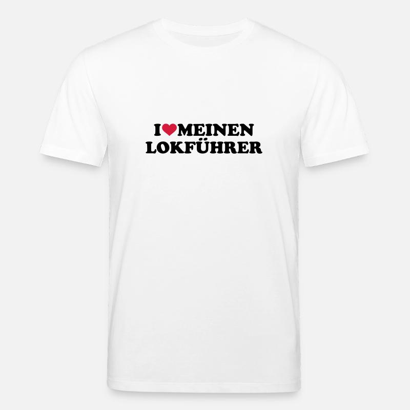 Lokführer - Stanley/Stella Unisex Bio-T-Shirt CREATOR  - Weiß