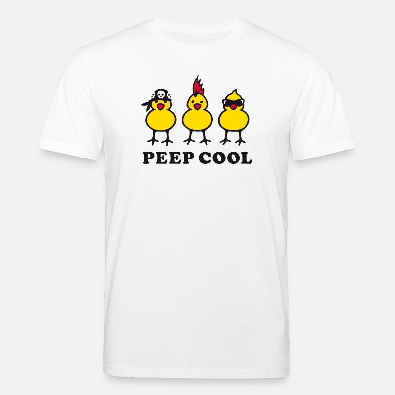 Peep Cool - Stanley/Stella Unisex Bio-T-Shirt CREATOR  - Weiß