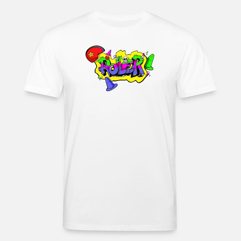 ROLLER - T-shirt bio CREATOR Stanley/Stella Unisexe - blanc