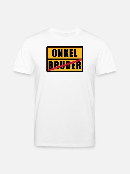 Bruder - Onkel - Stanley/Stella Unisex Bio-T-Shirt CREATOR - Weiß