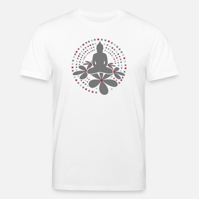 Buddha Mandala - Stanley/Stella Unisex Bio-T-Shirt CREATOR  - Weiß