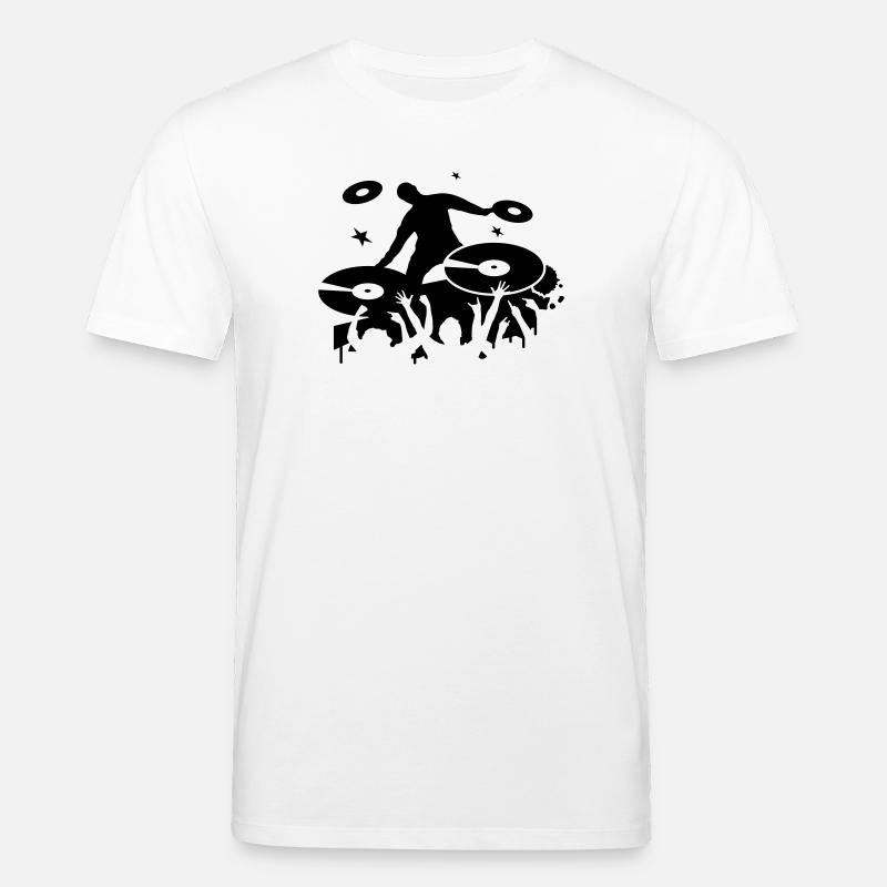 DJ macht Party - Stanley/Stella Unisex Bio-T-Shirt CREATOR  - Weiß