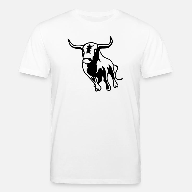Stier,Torero,Bulle,Matador, - Stanley/Stella Unisex Bio-T-Shirt CREATOR  - Weiß