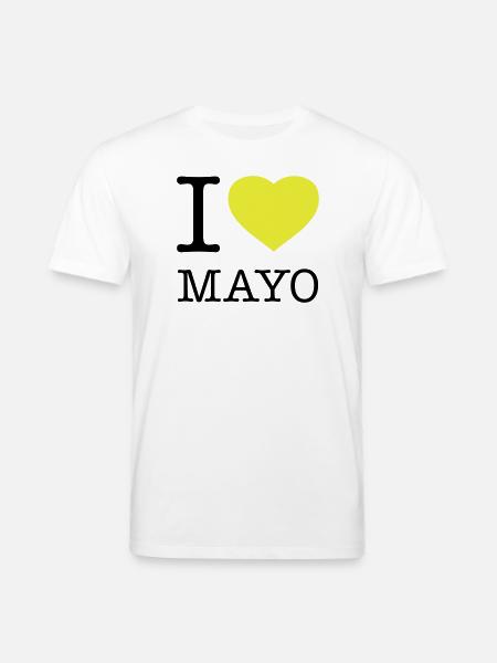 I LOVE MAYONNAISE Mayo - Stanley/Stella CREATOR Unisex Organic T-Shirt - white