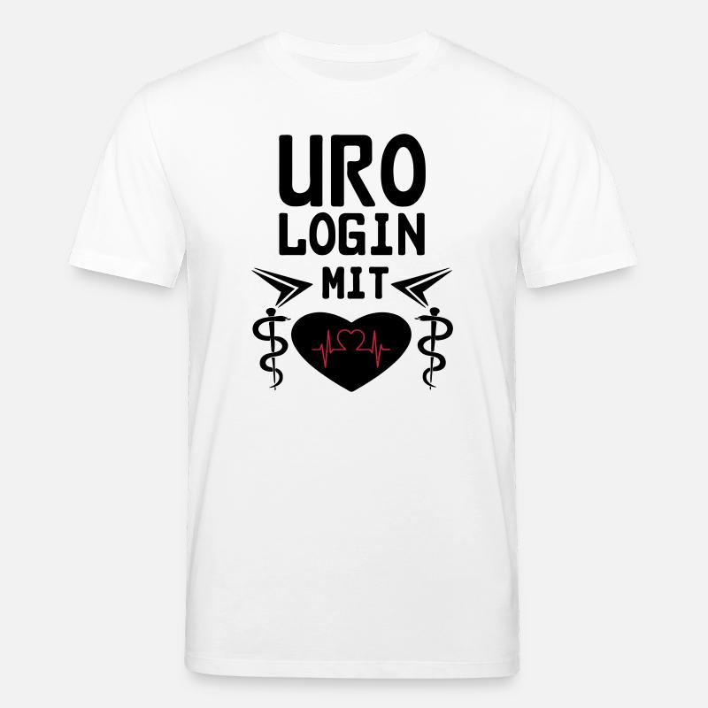 Urologin mit Herz Geschenk - Stanley/Stella Unisex Bio-T-Shirt CREATOR  - Weiß