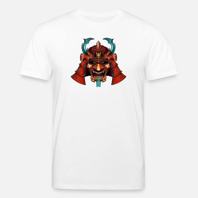 Samurai - T-shirt bio CREATOR Stanley/Stella Unisexe - blanc