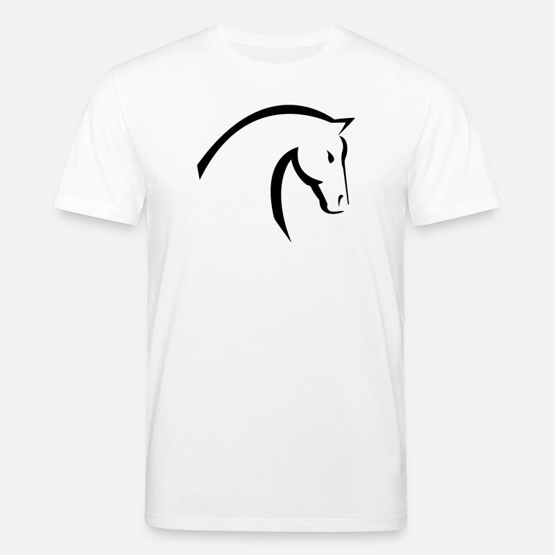 cheval - T-shirt bio CREATOR Stanley/Stella Unisexe - blanc
