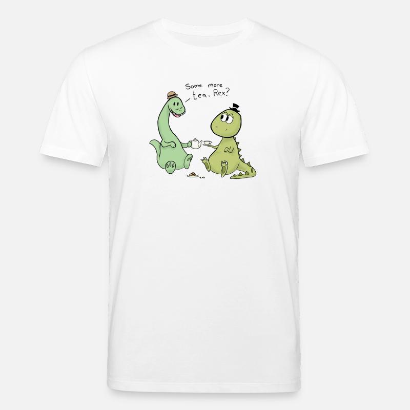 Tea Rex - Stanley/Stella Unisex Bio-T-Shirt CREATOR  - Weiß
