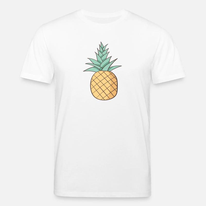 Ananas - Stanley/Stella Unisex Bio-T-Shirt CREATOR  - Weiß
