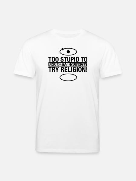 science-religion - Stanley/Stella Unisex Bio-T-Shirt CREATOR - Weiß