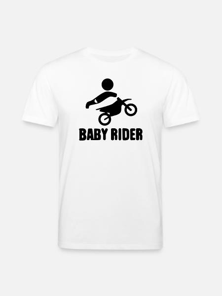 Baby Rider  - Stanley/Stella Unisex Bio-T-Shirt CREATOR  - Weiß