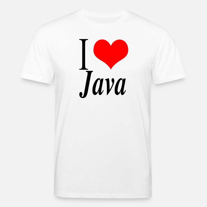 J'adore Java - T-shirt bio CREATOR Stanley/Stella Unisexe - blanc