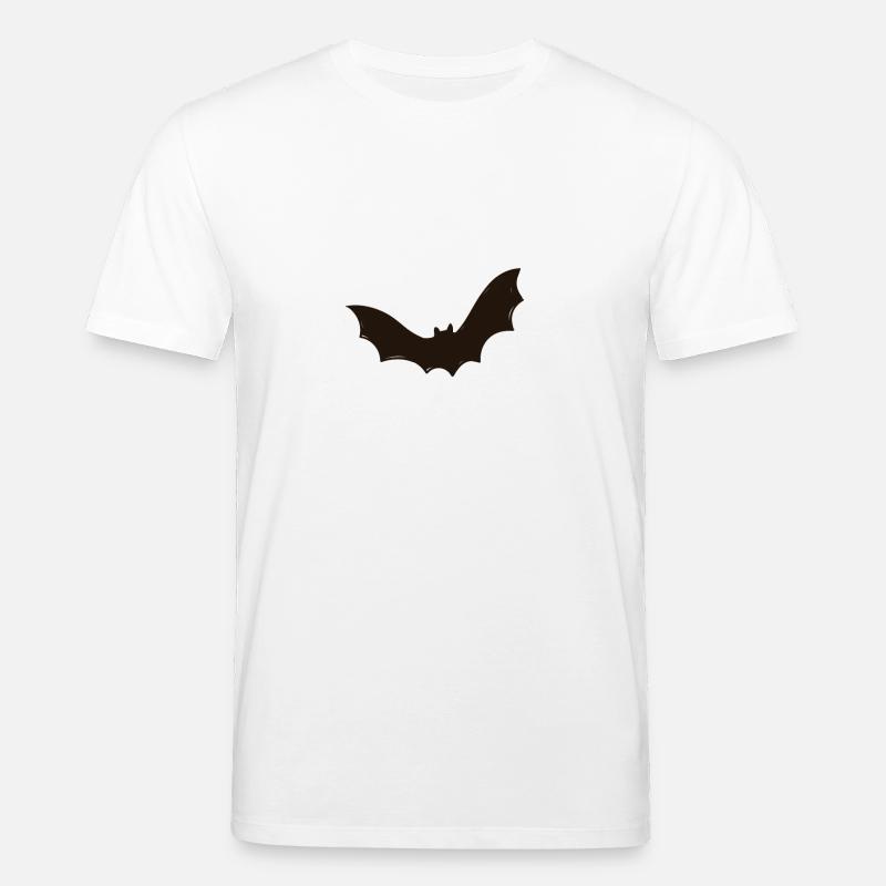 Fledermaus, Halloween, Robin, Grusel - Stanley/Stella Unisex Bio-T-Shirt CREATOR  - Weiß