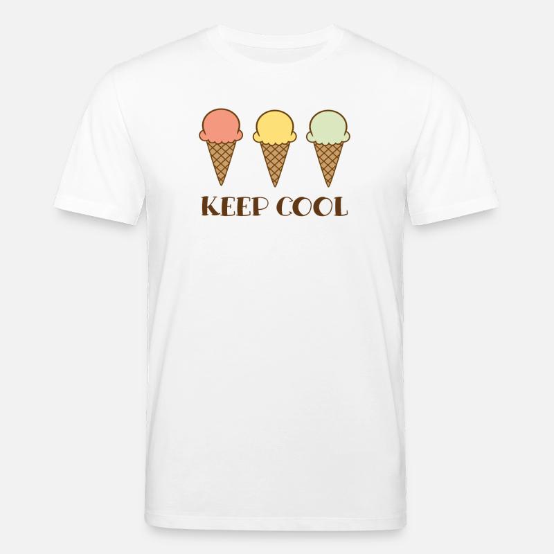 Keep cool - Stanley/Stella Unisex Bio-T-Shirt CREATOR  - Weiß