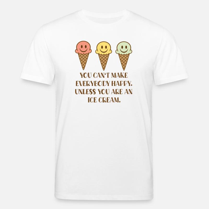 Eis - Stanley/Stella Unisex Bio-T-Shirt CREATOR  - Weiß