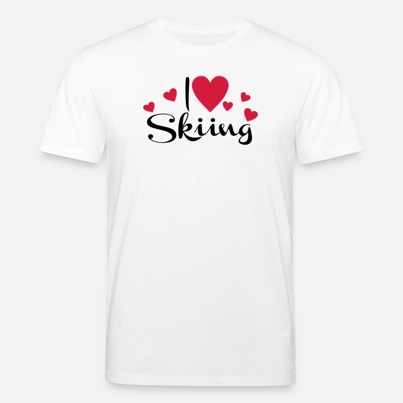 Ski - Stanley/Stella Unisex Bio-T-Shirt CREATOR - Weiß