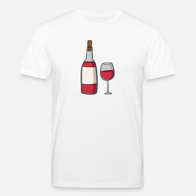 wine - Stanley/Stella Unisex Bio-T-Shirt CREATOR  - Weiß