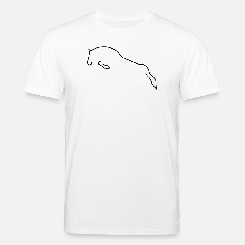 Springpferd - Stanley/Stella Unisex Bio-T-Shirt CREATOR  - Weiß