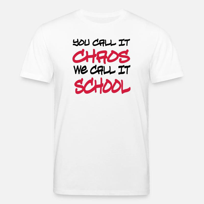 École - T-shirt bio CREATOR Stanley/Stella Unisexe - blanc