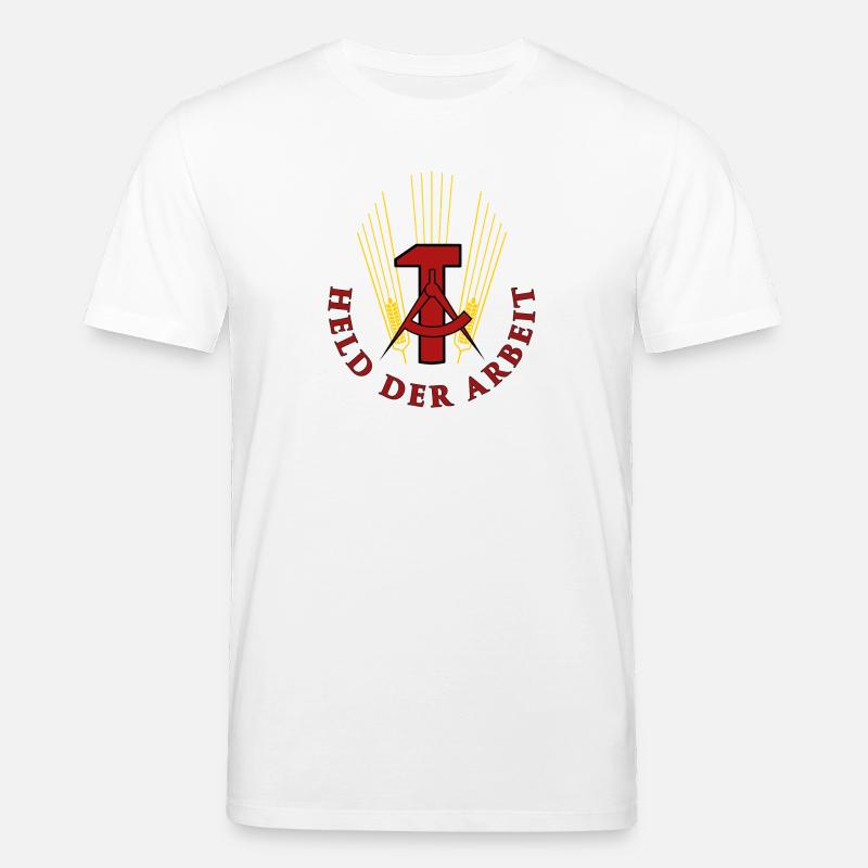 Held der Arbeit - Stanley/Stella Unisex Bio-T-Shirt CREATOR  - Weiß