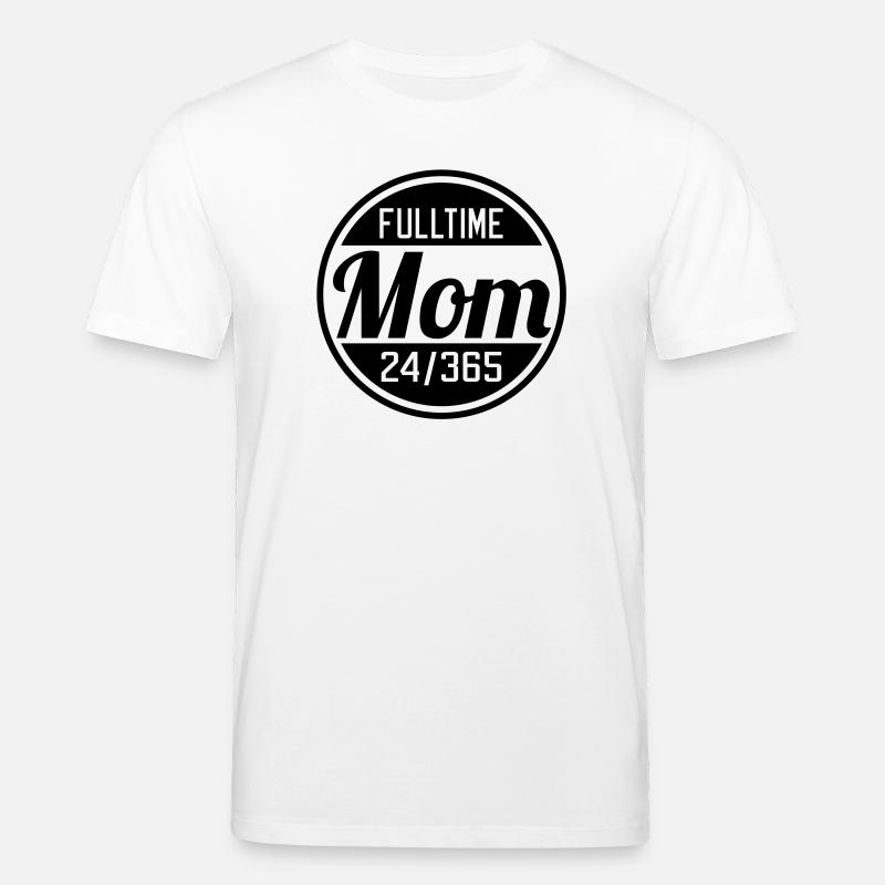 Fulltime Mom - Stanley/Stella Unisex Bio-T-Shirt CREATOR  - Weiß