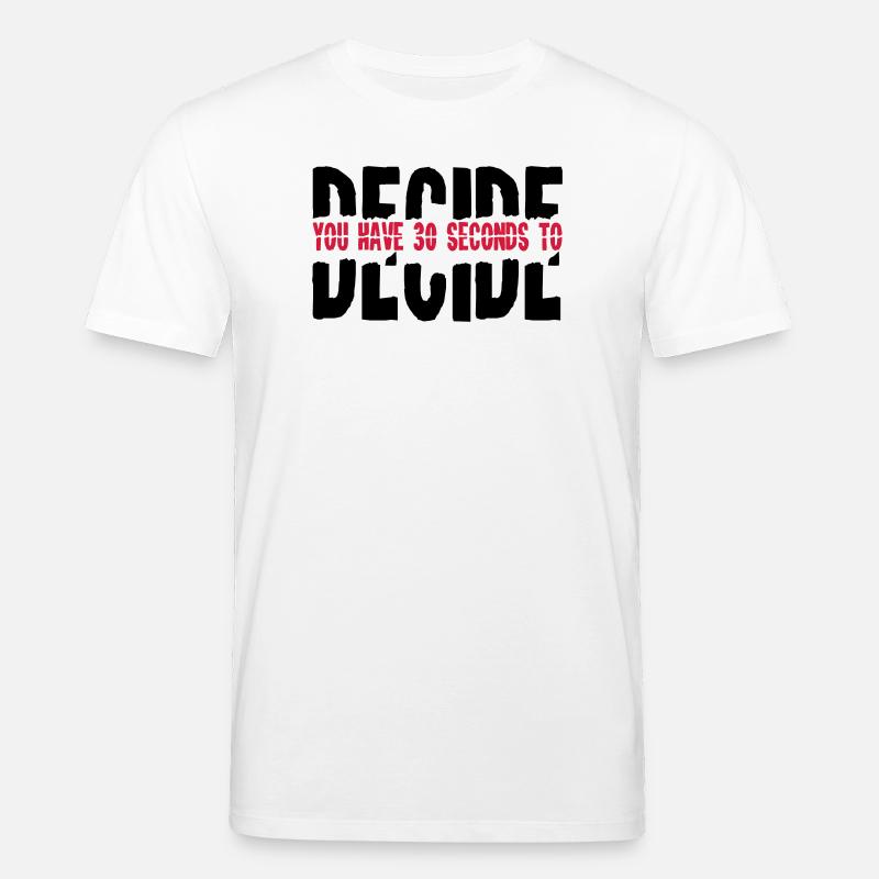2541614 15682855 decide - T-shirt bio CREATOR Stanley/Stella Unisexe - blanc