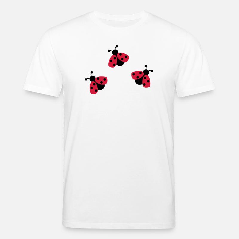6254398 118120415 Marienkaefer - T-shirt bio CREATOR Stanley/Stella Unisexe - blanc