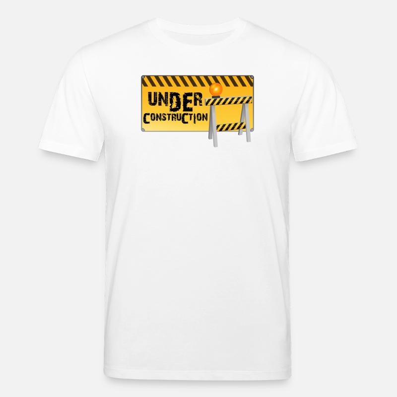 Construction - T-shirt bio CREATOR Stanley/Stella Unisexe - blanc