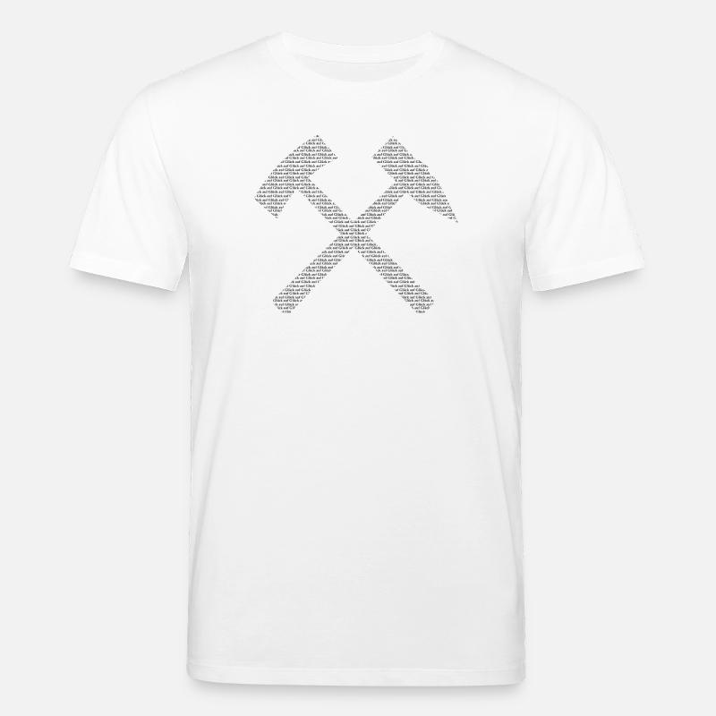 Glueck auf - Stanley/Stella Unisex Bio-T-Shirt CREATOR  - Weiß