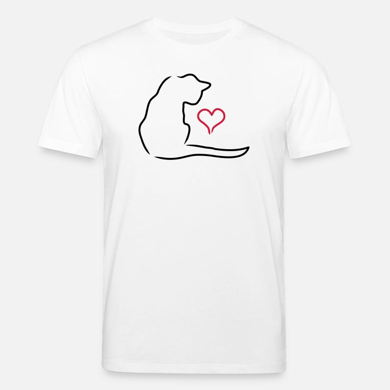 Chat - T-shirt bio CREATOR Stanley/Stella Unisexe - blanc