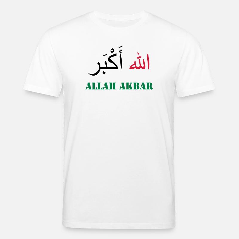 Allah Akbar - Stanley/Stella Unisex Bio-T-Shirt CREATOR  - Weiß