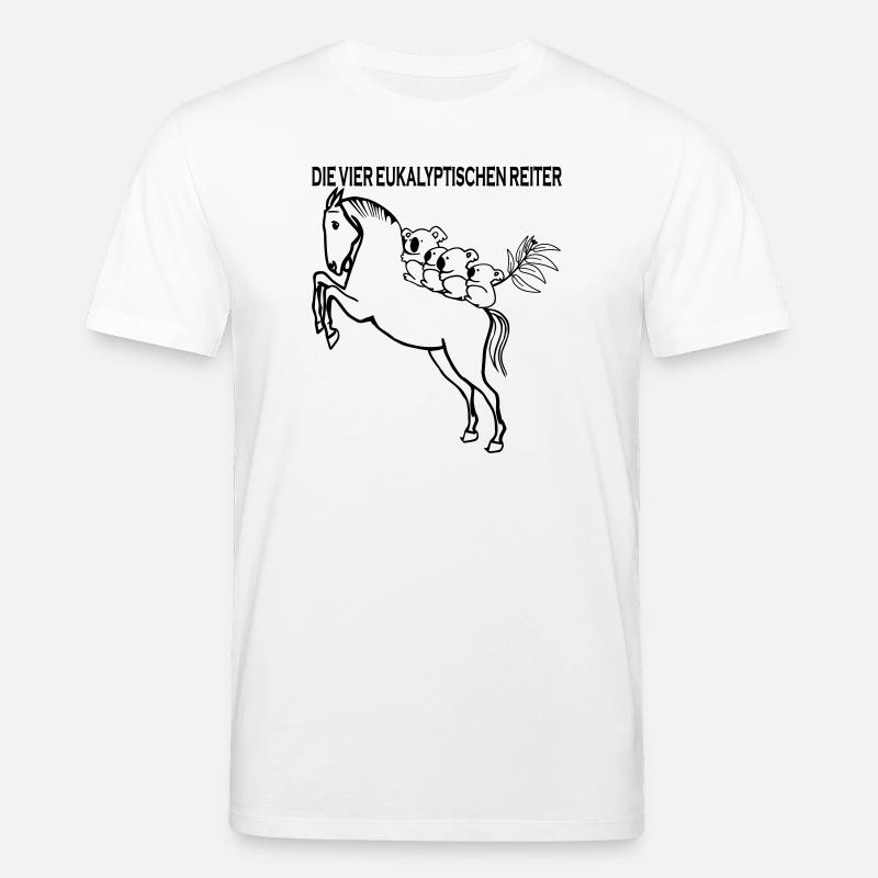 Die vier eukalyptischen Reiter - Stanley/Stella Unisex Bio-T-Shirt CREATOR  - Weiß