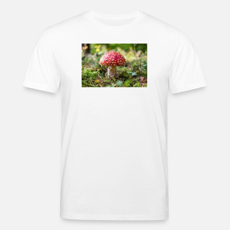 Toadstool - Stanley/Stella CREATOR Unisex Organic T-Shirt - white