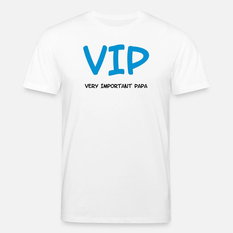 Very Important Papa :) - Stanley/Stella Unisex Bio-T-Shirt CREATOR  - Weiß