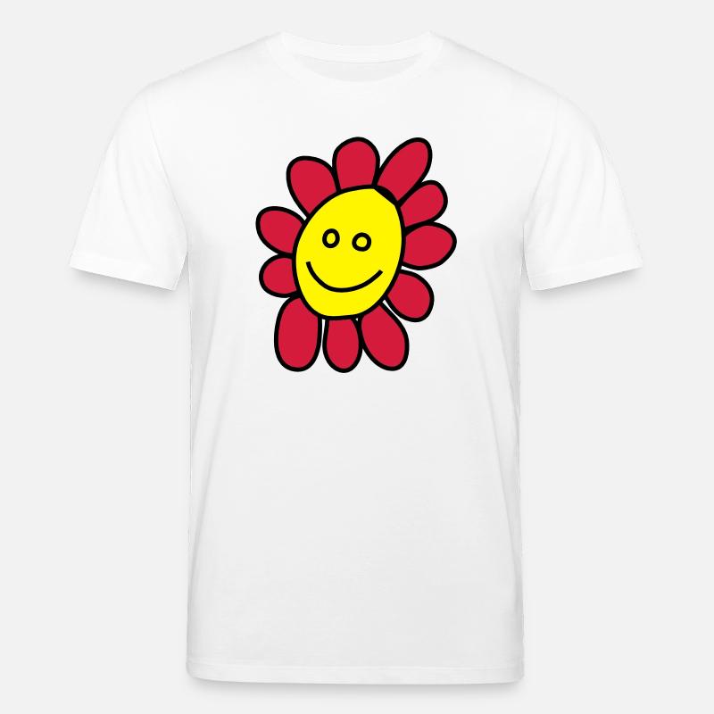 Ich bin eine Blume - Stanley/Stella Unisex Bio-T-Shirt CREATOR  - Weiß
