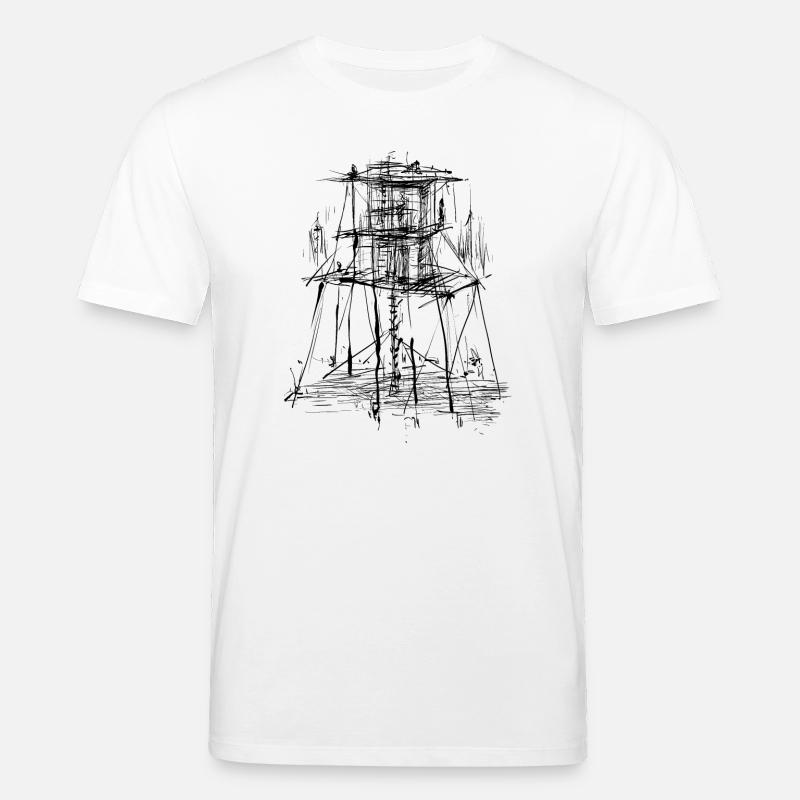 Architecture Tour - T-shirt bio CREATOR Stanley/Stella Unisexe - blanc