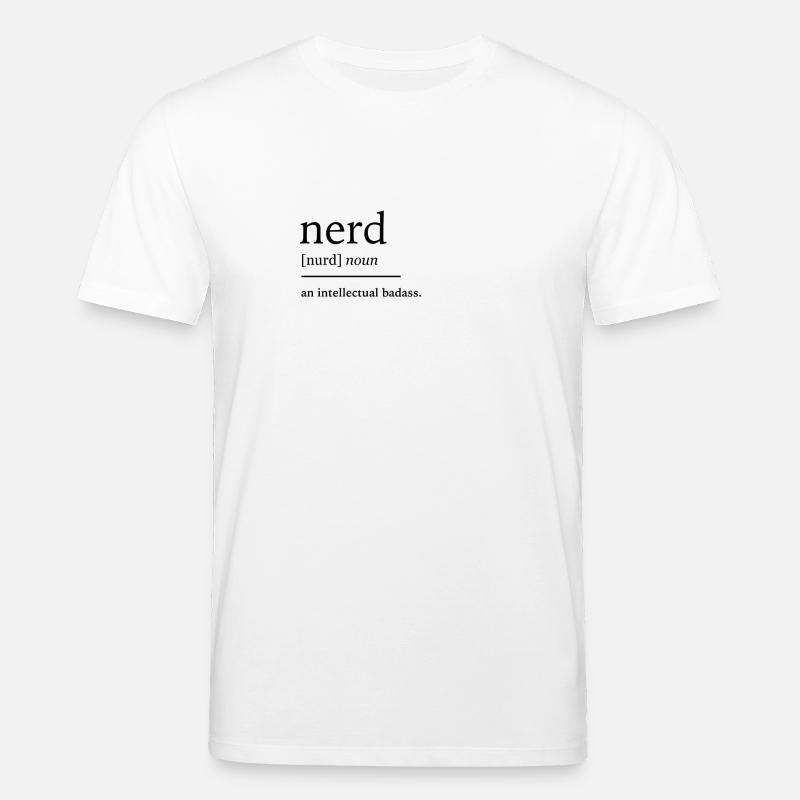 Streber Nerd - Stanley/Stella Unisex Bio-T-Shirt CREATOR  - Weiß