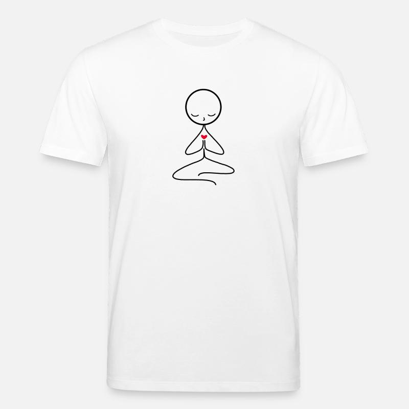 Meditation - Stanley/Stella Unisex Bio-T-Shirt CREATOR  - Weiß