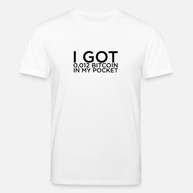 Bitcoin Spruch - Stanley/Stella Unisex Bio-T-Shirt CREATOR - Weiß
