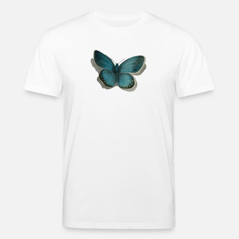 Schmetterling Bläuling - Stanley/Stella Unisex Bio-T-Shirt CREATOR  - Weiß