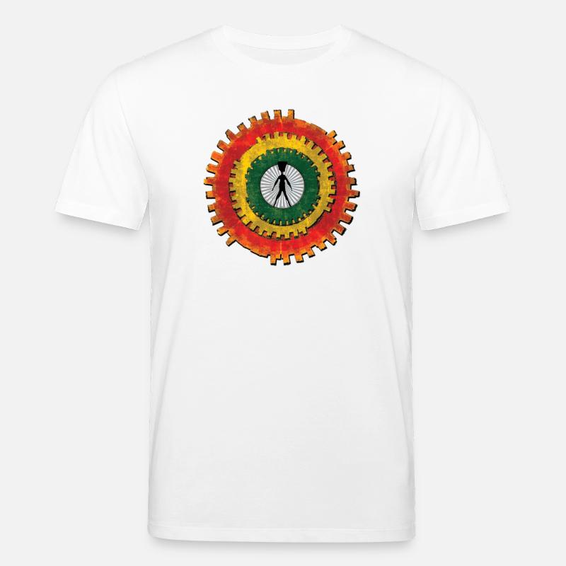 See Jah Light - Stanley/Stella Unisex Bio-T-Shirt CREATOR  - Weiß