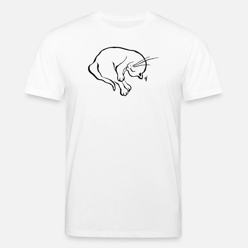 Mon petit chat se remet - T-shirt bio CREATOR Stanley/Stella Unisexe - blanc